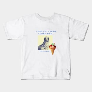 Gavin the Gull - Your ice cream looks nice... Kids T-Shirt